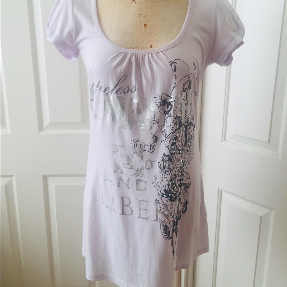 For Love and Liberty Hopeless Romantic Top